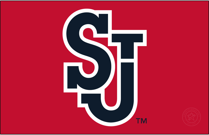 St. John's Red Storm 2015-Pres Alt on Dark Logo v2 t shirts iron on transfers